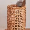 Village Thrive Rattan Utensil Holder