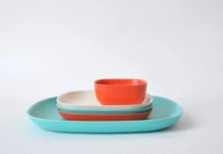EKOBO Recycled Bamboo Plate Set Best Sellers
