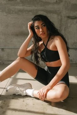 Wolven Recycled Bike Short With Pockets - Onyx Best Sellers