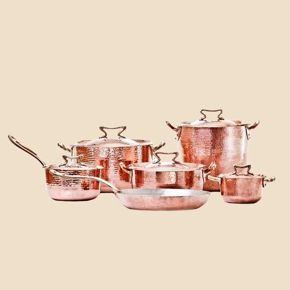 Amoretti Brothers Recycled Copper Cookware Set Home Goods 3 Amoretti Brothers Recycled Copper Cookware Set Home Goods