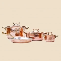 Amoretti Brothers Recycled Copper Cookware Set Home Goods