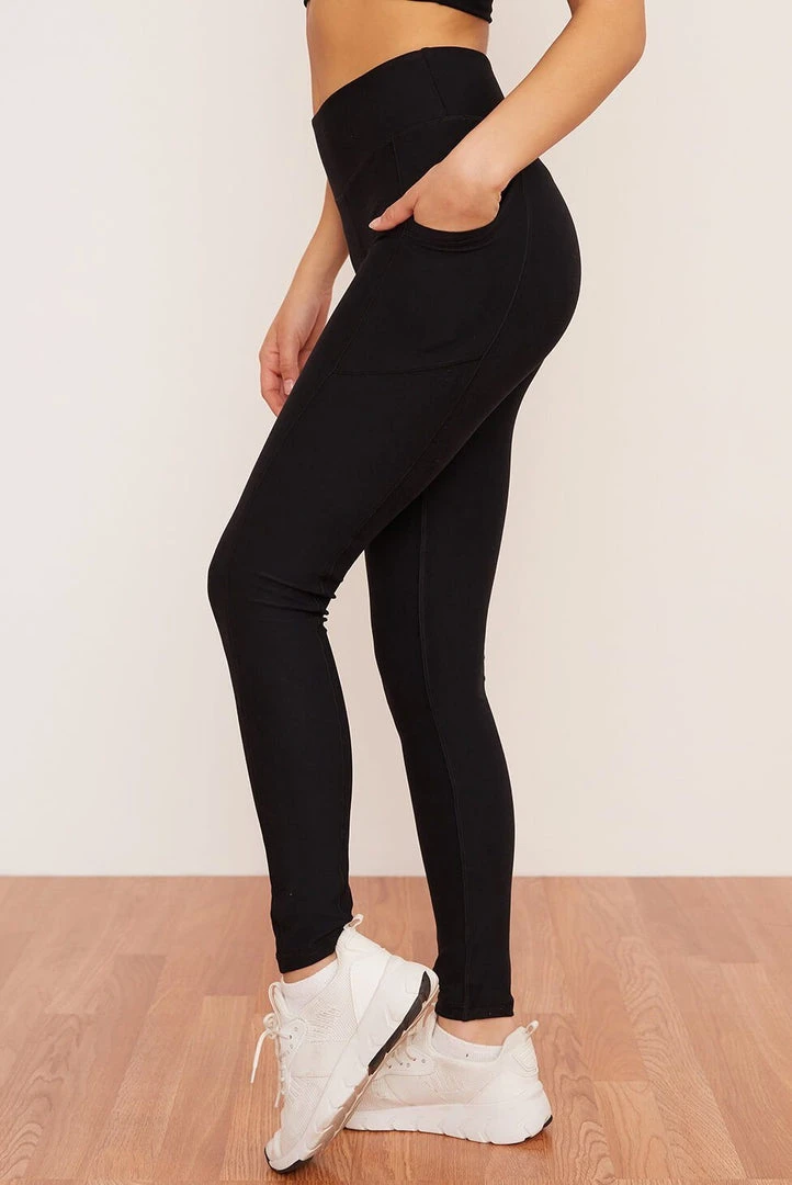 Wolven Recycled Legging With Pockets - Onyx Best Sellers 3 Wolven Recycled Legging With Pockets - Onyx Best Sellers
