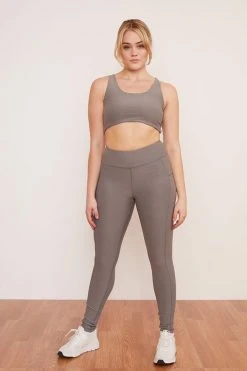 Wolven Best Sellers Recycled Legging With Pockets - Wolf Gray