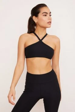 Wolven Recycled Pyramid Top - Onyx