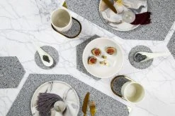 Slash Objects Kitchen + Dining Recycled Rubber Placemat Set 25 Slash Objects Kitchen + Dining Recycled Rubber Placemat Set