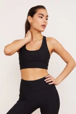 Wolven Recycled Yoga Top - Onyx Activewear + Athleisure