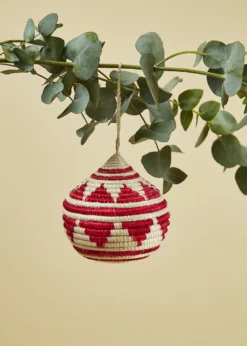 KAZI Red Bulb Ornament
