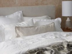 Coyuchi Home Goods Relaxed Linen Lumbar Pillow Cover