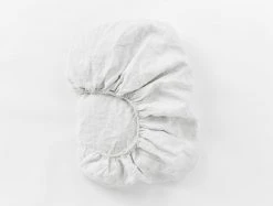 Coyuchi Relaxed Linen Sheet Set - Alpine White Home Goods