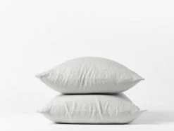 Coyuchi Home Goods Relaxed Linen Sheet Set - Fog