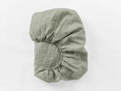 Coyuchi Home Goods Relaxed Linen Sheet Set - Laurel