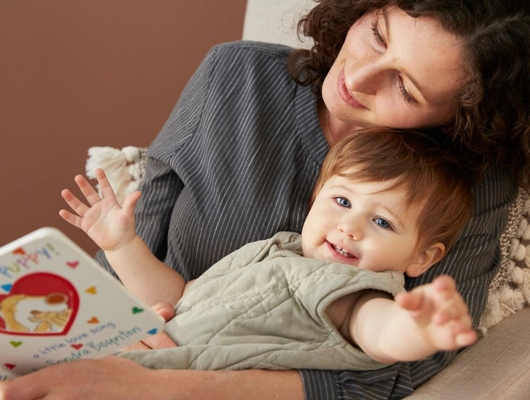 Coyuchi Baby Gifts Remi Quilted Snuggle Sack - Laurel 6 Coyuchi Baby Gifts Remi Quilted Snuggle Sack - Laurel