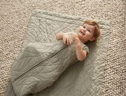 Coyuchi Baby Gifts Remi Quilted Snuggle Sack - Laurel 8 Coyuchi Baby Gifts Remi Quilted Snuggle Sack - Laurel