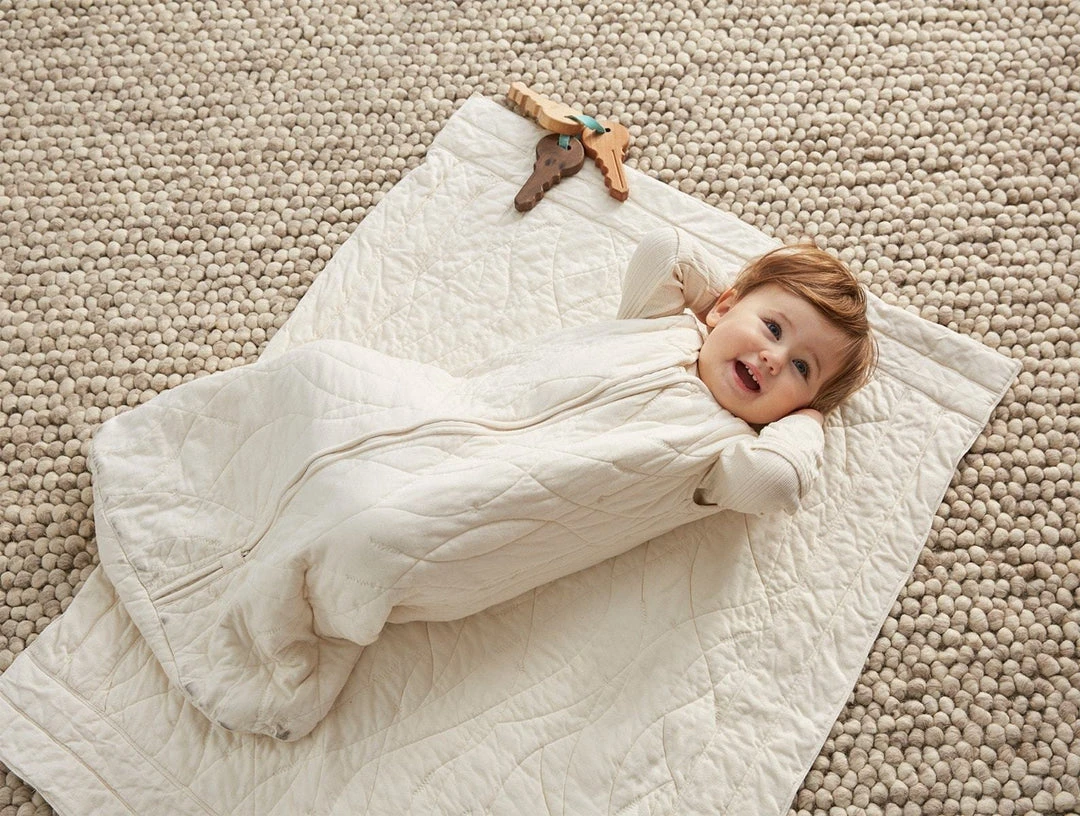 Coyuchi Baby Gifts Remi Quilted Snuggle Sack - Undyed 5 Coyuchi Baby Gifts Remi Quilted Snuggle Sack - Undyed