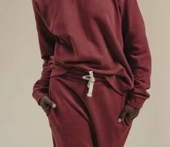 Poplinen René Jogger Sweatpant - Brick Clothing