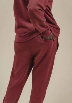 Poplinen René Jogger Sweatpant - Brick Clothing