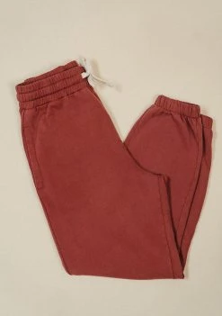 Poplinen René Jogger Sweatpant - Brick Clothing