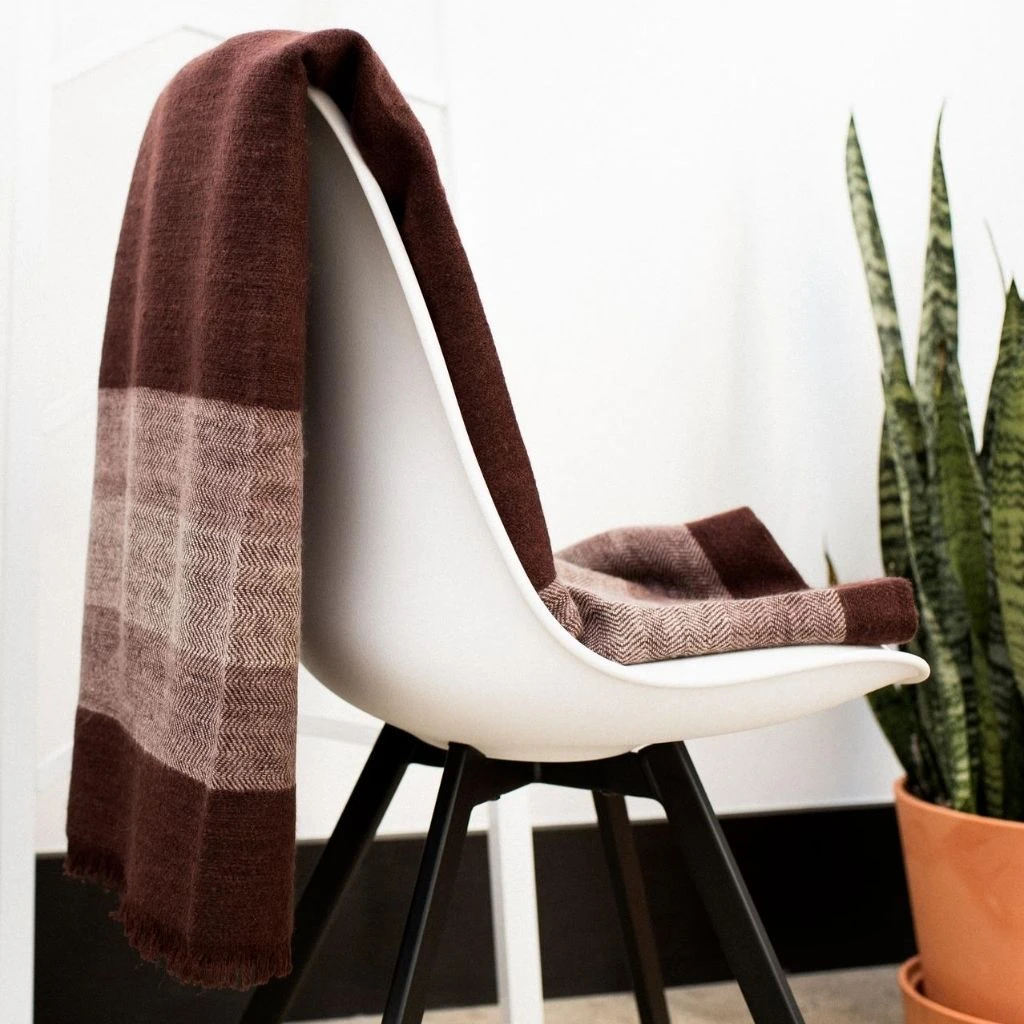 Studio Variously Resin Merino Wool Throw Blanket 9 Studio Variously Resin Merino Wool Throw Blanket