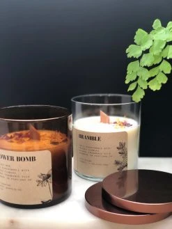 Ritual And Fancy Best Sellers Natural Flower Petal Glass Tumbler Candle - 12 Oz