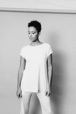 Altar Ronnie Tencel Lounge Top - Mint