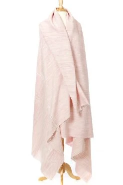 Swahili African Modern Rose Pink Waha Gabi Shawl