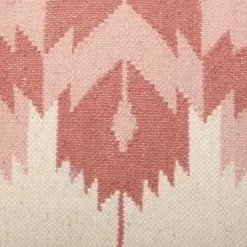 Casa Amarosa Rosette Kilim Wool Throw Pillow Cover 12 Casa Amarosa Rosette Kilim Wool Throw Pillow Cover