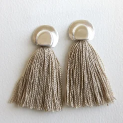 Salt + Still Arc Earrings Handcrafted