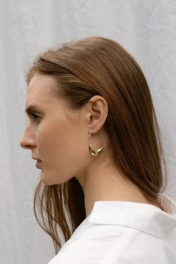 Salt + Still Vessel Hoop Earrings