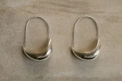 Salt + Still Vessel Hoop Earrings