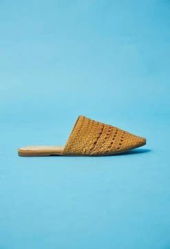 Salt & Umber Best Sellers Lily Mule - Mustard