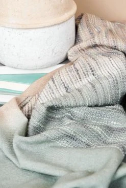 Studio Variously Salvia Merino Blanket