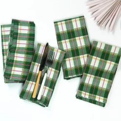 Archive New York San Andres Gingham Napkin Set Home Goods
