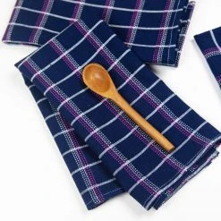 Archive New York San Lucas Plaid Napkin Set Kitchen + Dining