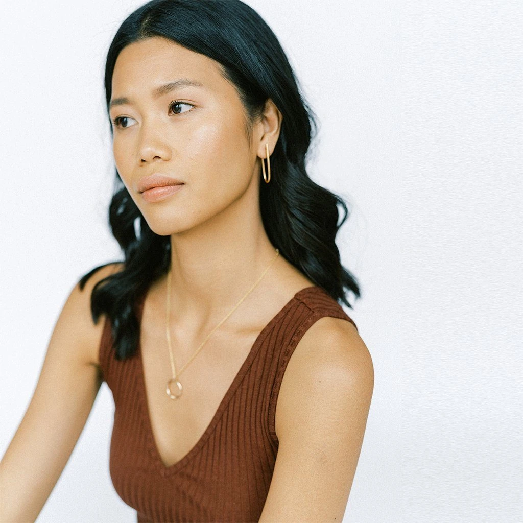 Sara Patino Jewelry Best Sellers Be Open Recycled Gold Necklace 5 Sara Patino Jewelry Best Sellers Be Open Recycled Gold Necklace