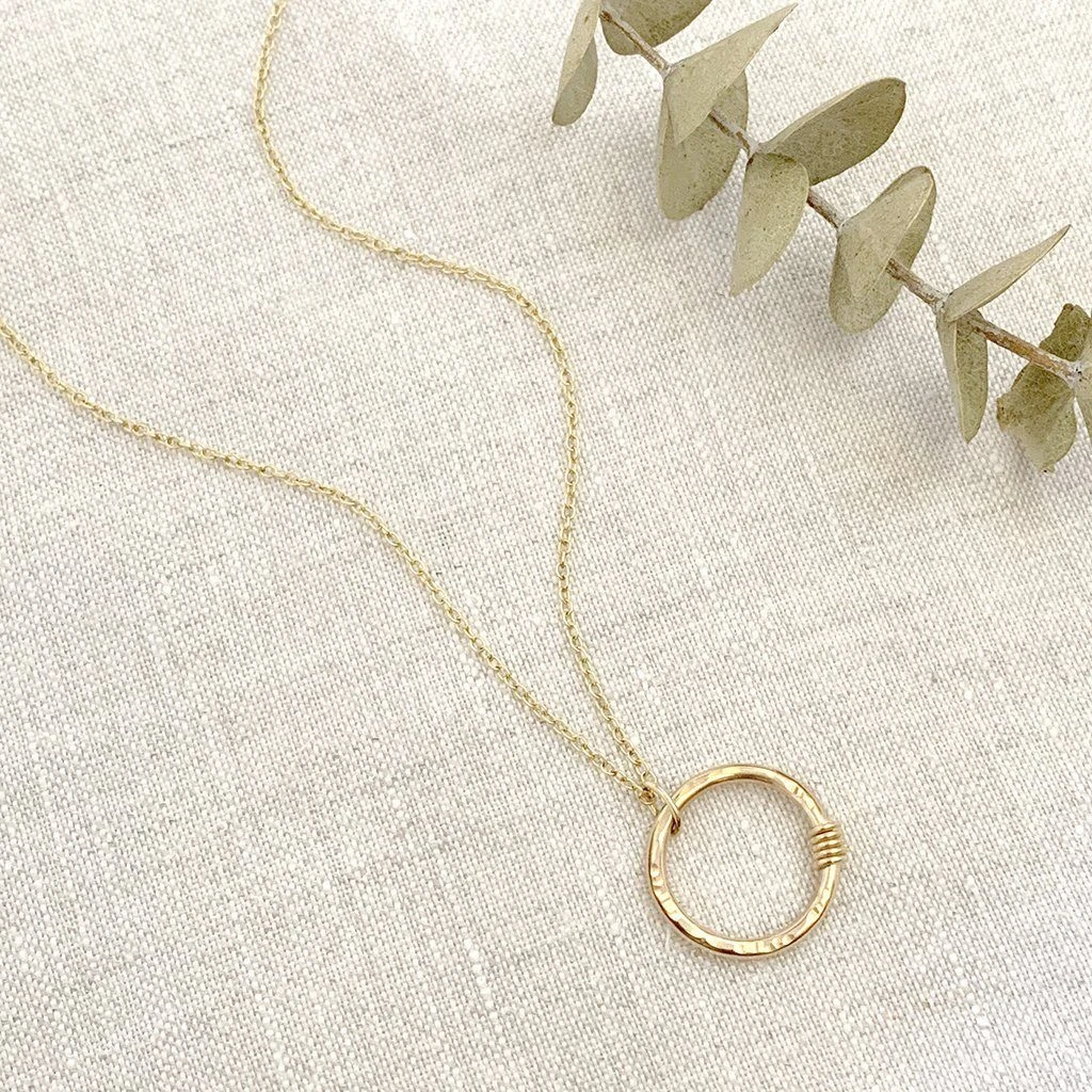 Sara Patino Jewelry Best Sellers Be Open Recycled Gold Necklace 3 Sara Patino Jewelry Best Sellers Be Open Recycled Gold Necklace