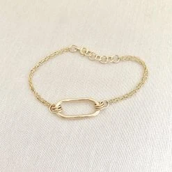 Sara Patino Jewelry Willow Recycled Gold Bracelet