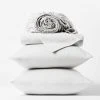 Coyuchi Sateen Sheet Set - Alpine White 2 Coyuchi Sateen Sheet Set - Alpine White