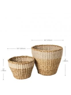 Korissa Home Goods Savar Planter Set 15 Korissa Home Goods Savar Planter Set