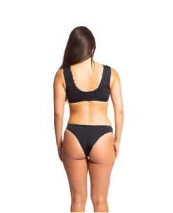 Sensi Graves Sofi Recycled Bikini Top - Third Eye + Black Made In USA