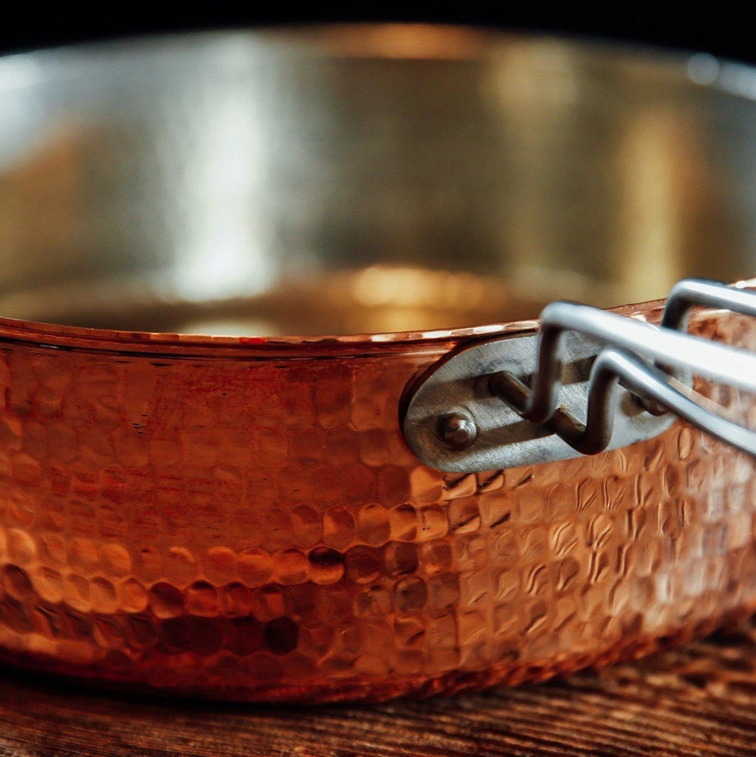 Sertodo Copper Home Goods 3 Qt Recycled Copper Fry Pan With Lid 6 Sertodo Copper Home Goods 3 Qt Recycled Copper Fry Pan With Lid