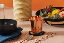 Sertodo Copper Kitchen + Dining Apa Recycled Copper Cup - 12 Oz