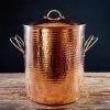 Sertodo Copper Home Goods Big, Beautiful Recycled Copper Stock Pot 1 Sertodo Copper Home Goods Big, Beautiful Recycled Copper Stock Pot