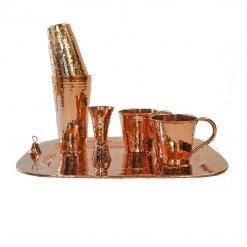 Sertodo Copper Recycled Copper Cocktail Set 13 Sertodo Copper Recycled Copper Cocktail Set