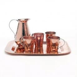 Sertodo Copper Recycled Copper Moscow Mules For Four Set 7 Sertodo Copper Recycled Copper Moscow Mules For Four Set