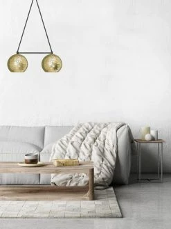 Dounia Home Lighting Shams Dual Globe Chandelier