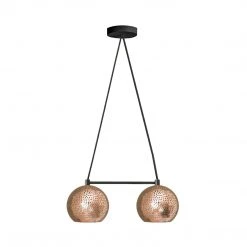 Dounia Home Lighting Shams Dual Globe Chandelier