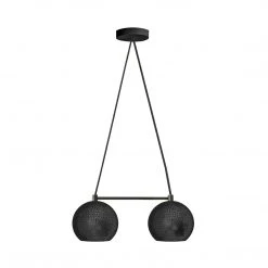 Dounia Home Lighting Shams Dual Globe Chandelier