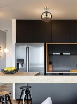 Dounia Home Shams Semi Flush Mount Light Lighting 11 Dounia Home Shams Semi Flush Mount Light Lighting