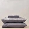 Looma Sateen Sheet Set - Slate