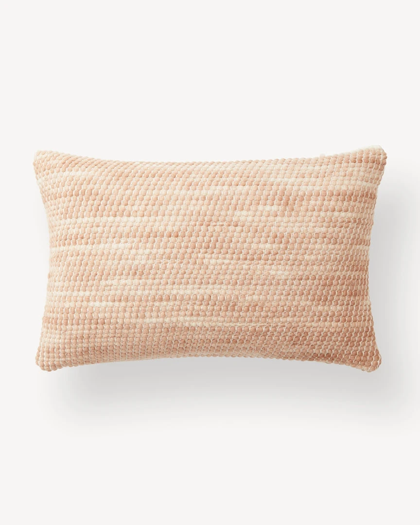 Made Trade Sheila Lumbar Pillow In Salmon - SAMPLE SALE Throw Pillows 3 Made Trade Sheila Lumbar Pillow In Salmon - SAMPLE SALE Throw Pillows
